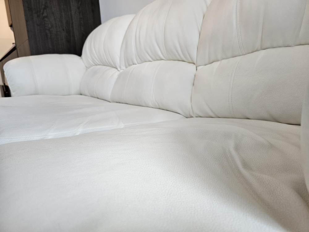 Furnberry White 3-Row Sofa - photo 4