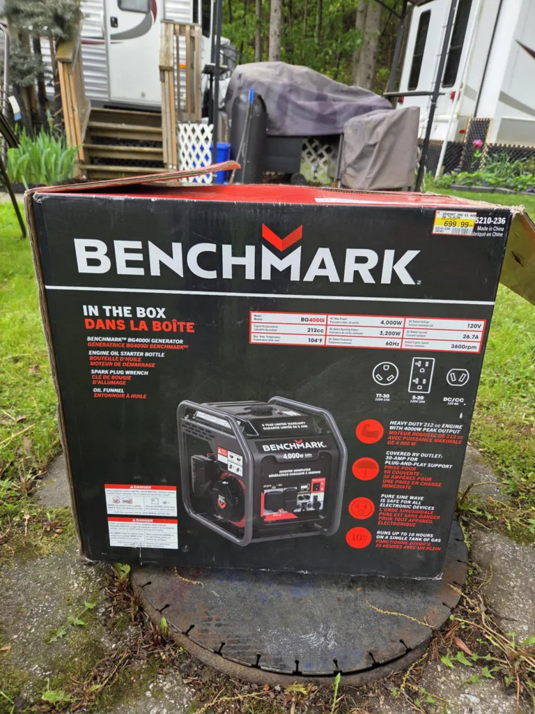 Benchmark 4,000W Generator thumbnail