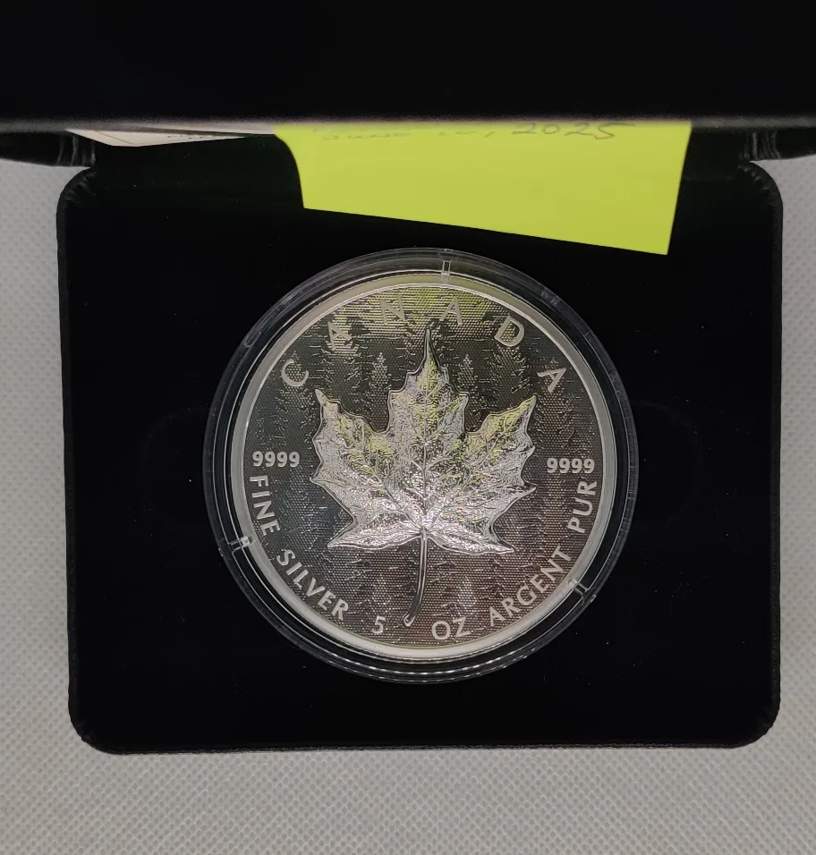 2024 RCM Canadian Maple Leaf Silver Coin thumbnail