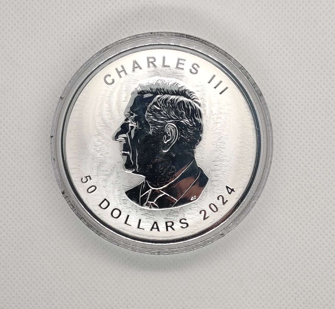 2024 RCM Canadian Maple Leaf Silver Coin - photo 2