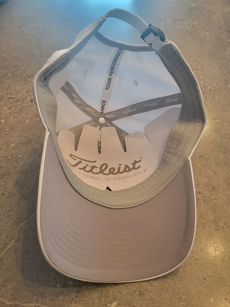 White Titleist Golf Cap image indicator(4)