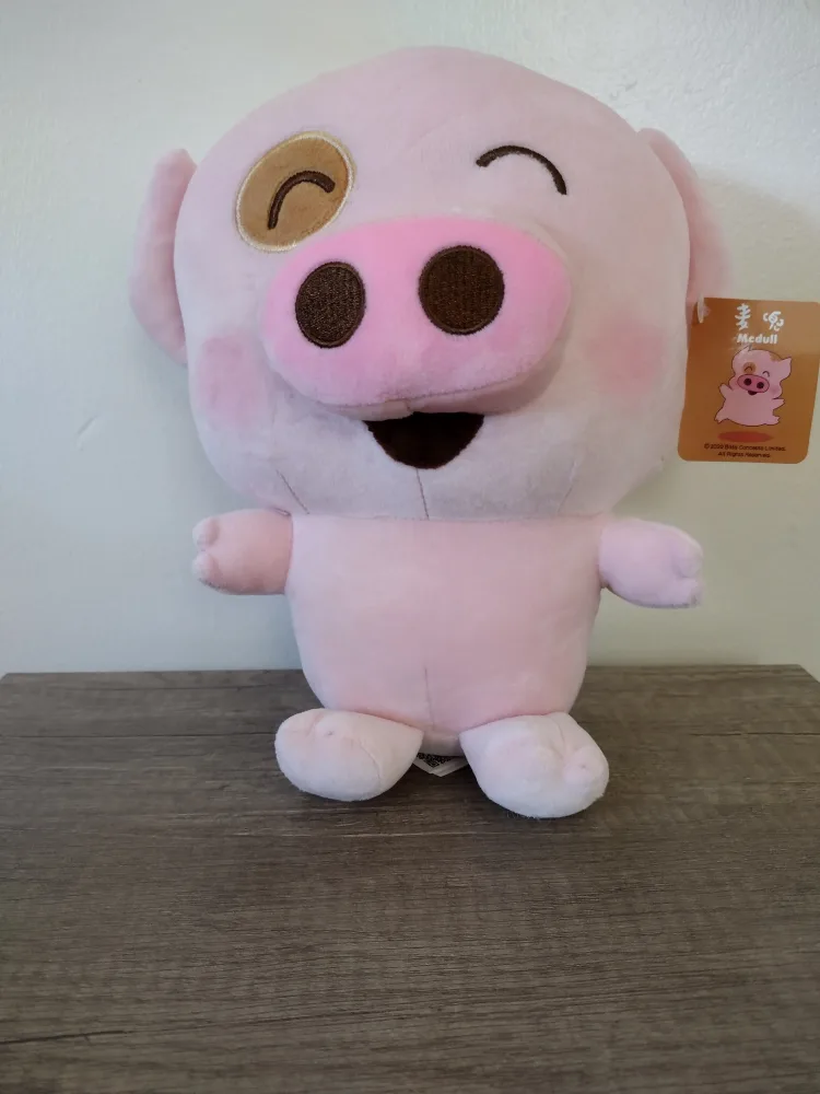 Mcdull Plush Toy - Pink Pig image indicator(4)
