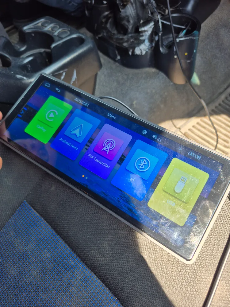 Car Radio Stereo Player widescreen, New thumbnail