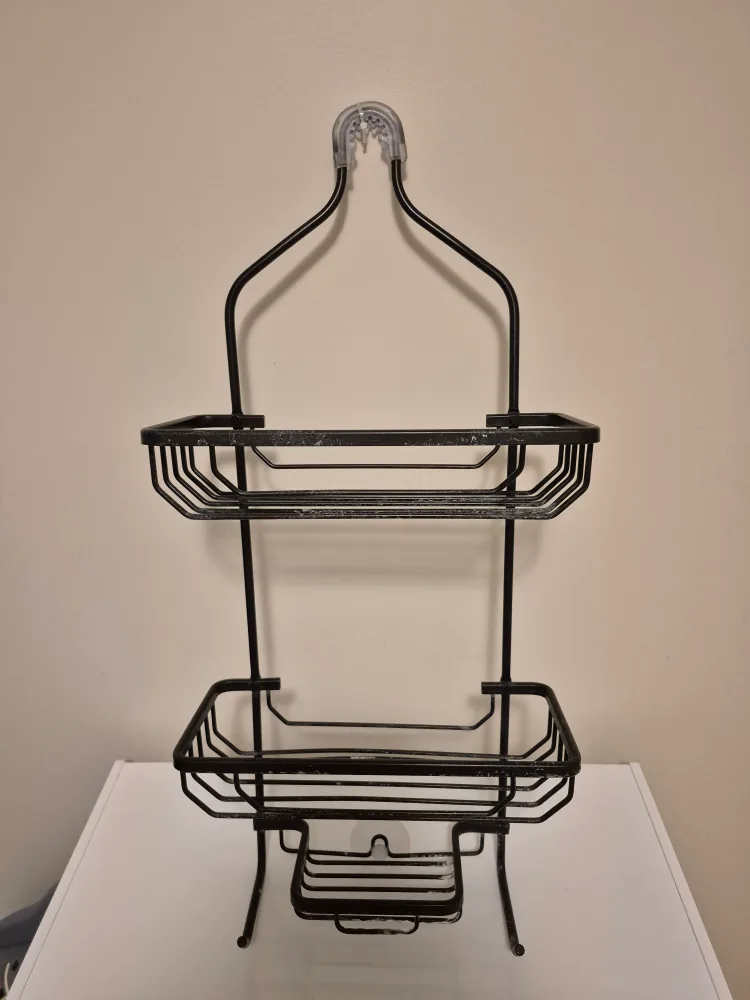 Black Over-the-Shower Caddy #freecycle thumbnail