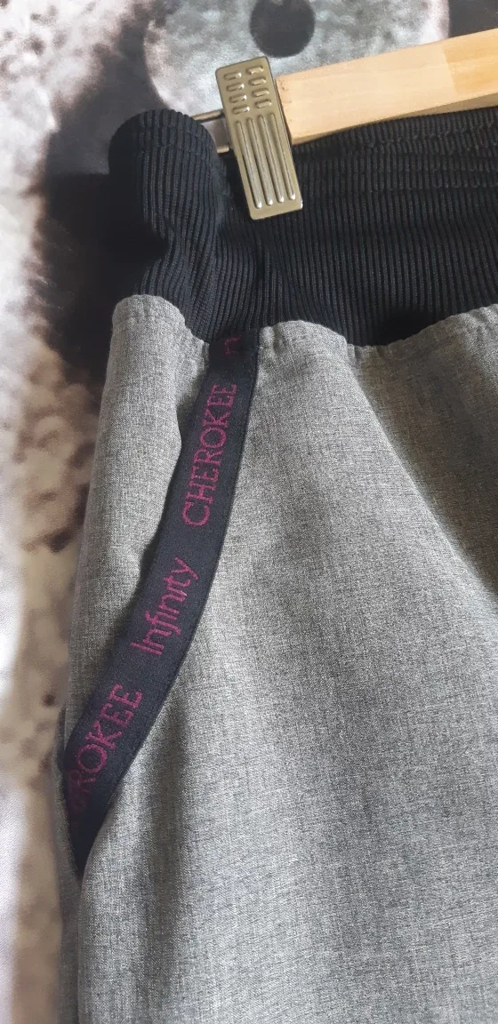 Cherokee Infinity Scrubs Pants, Grey image indicator(4)