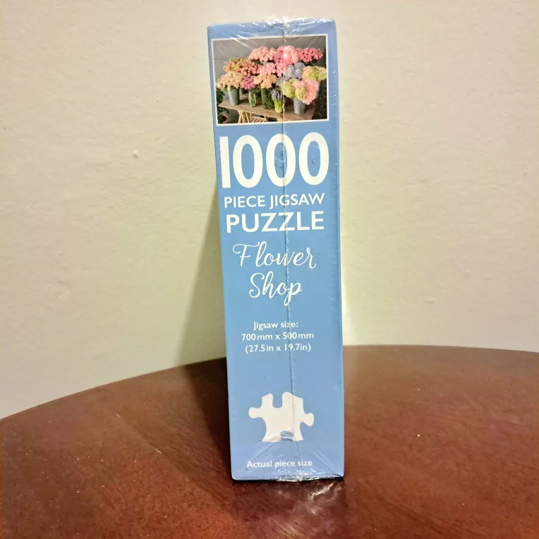 NEW 1000 Piece Flower Shop Jigsaw Puzzle image indicator(3)