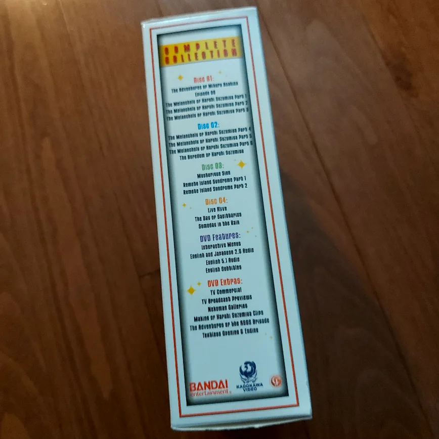 The Melancholy of Haruhi Suzumiya Complete Collection DVD image indicator(2)