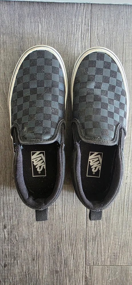 Vans Checkerboard Slip-On Shoes thumbnail