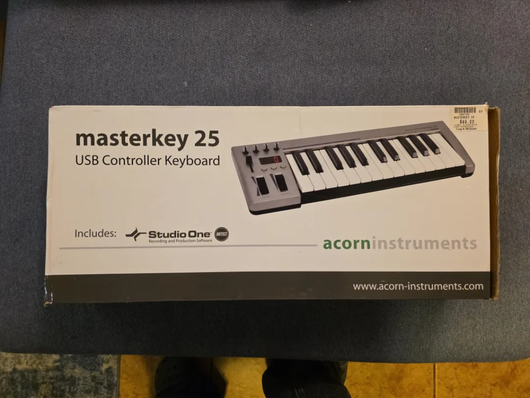 Acorn Instruments Masterkey 25 USB Controller Keyboard thumbnail
