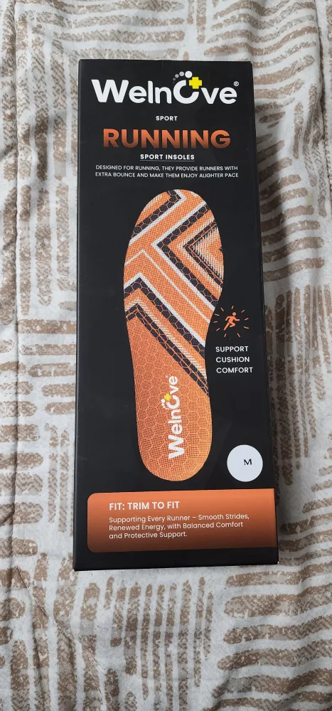 Welncve Sport Running Insoles - Size M thumbnail