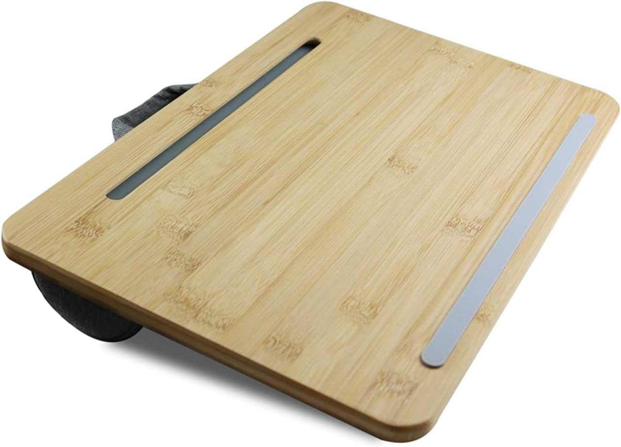 PEPE Bamboo Lap Tray w/ Cushion – Fits up to 17″ Laptops - photo 4