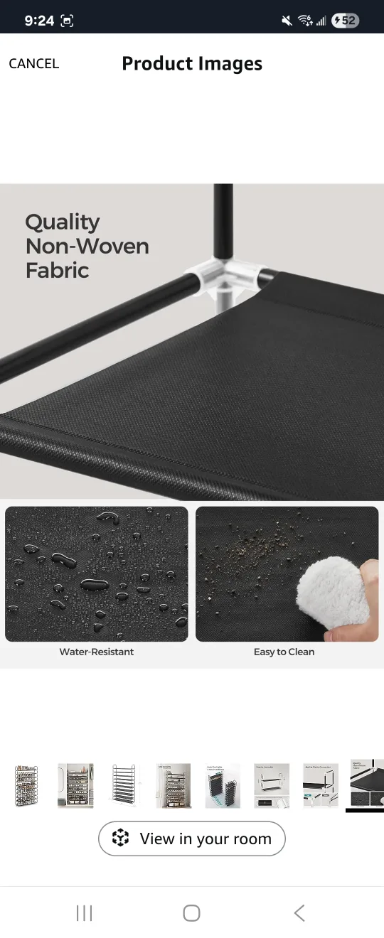 X-Large 10- Tier Shoe Rack, Slim and Space-Saving Design image indicator(9)