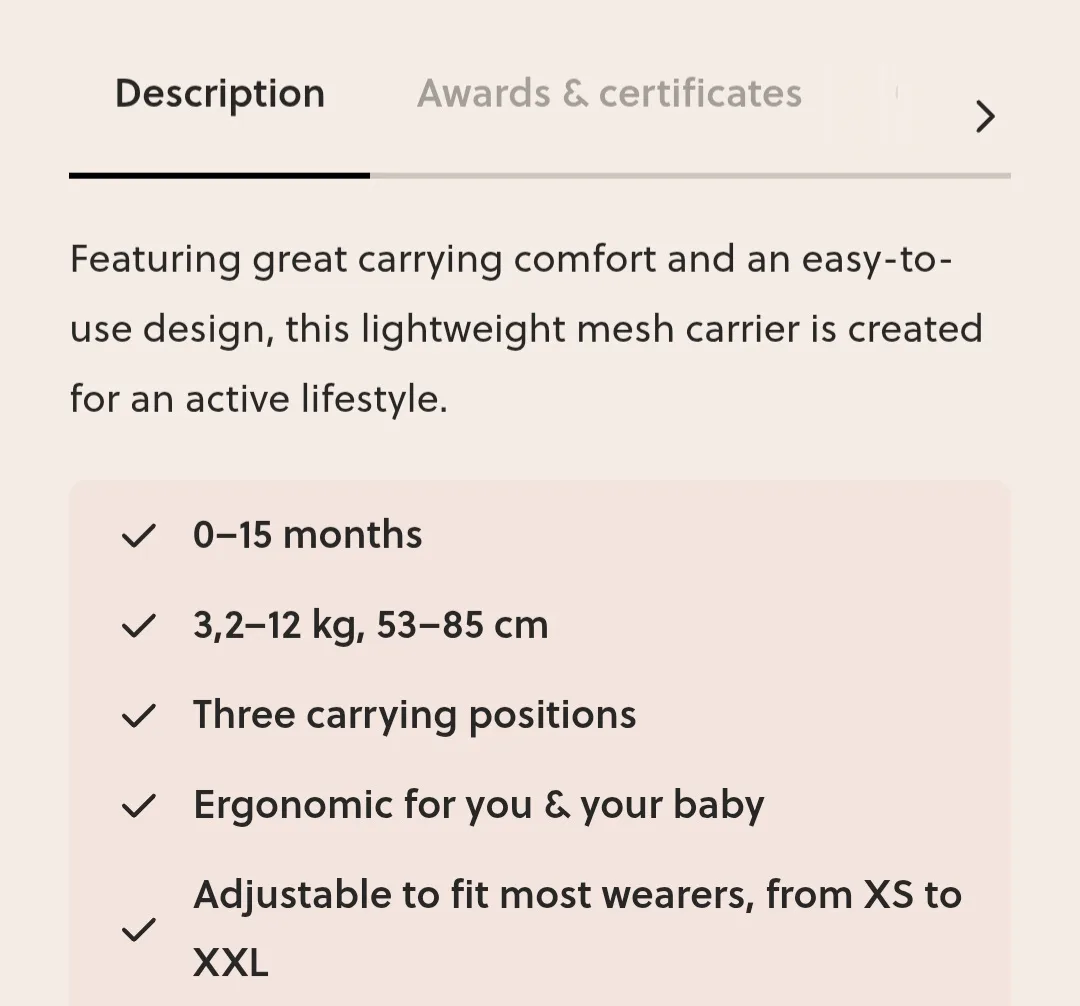 Baby Bjorn- Baby Carrier Free image indicator(4)
