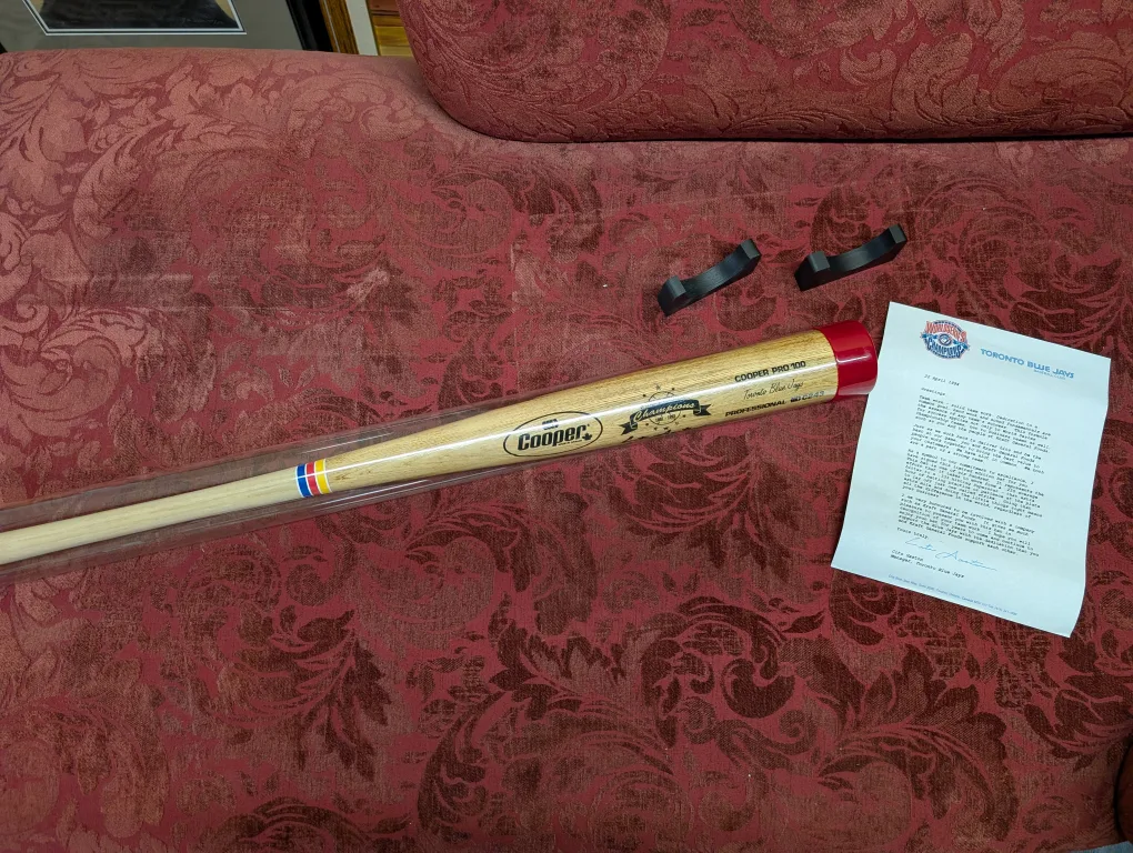 Signed Toronto Blue Jays World Series Champions Cooper Bat thumbnail