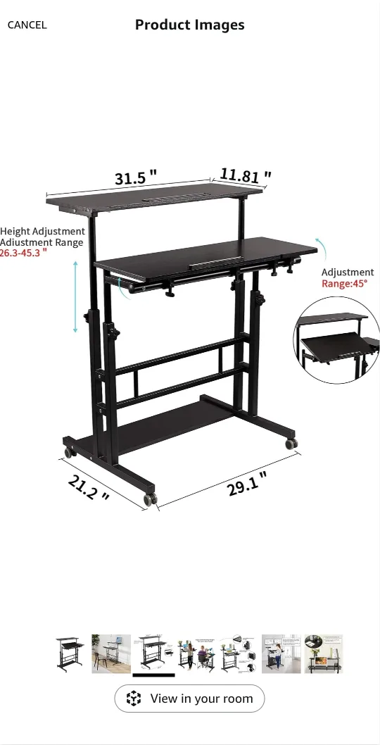 Hadulcet adjustable standing desk image indicator(7)