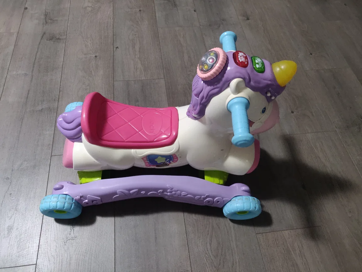 Fisher-Price Unicorn Ride-On Toy 🥕 image indicator(2)