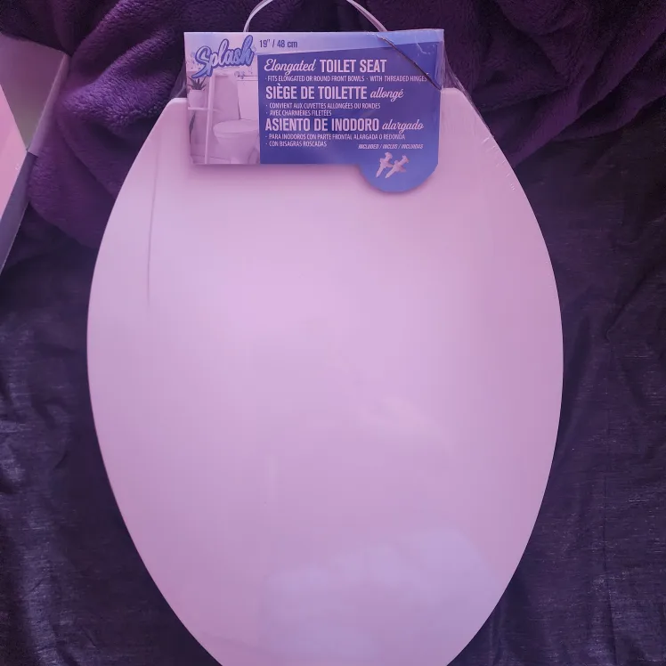 New Elongated Toilet Seat thumbnail