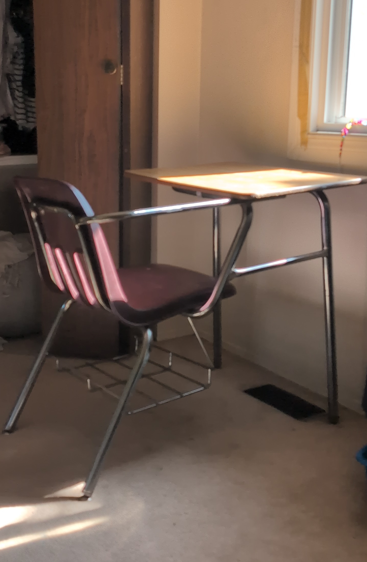 Vintage School Desk
