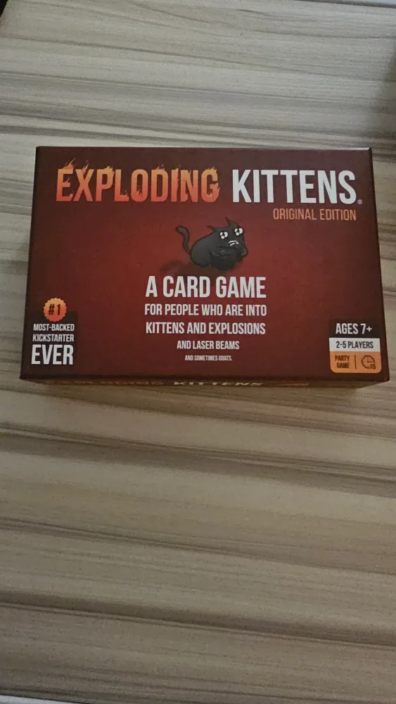 Exploding Kittens - Original Edition Card Game thumbnail