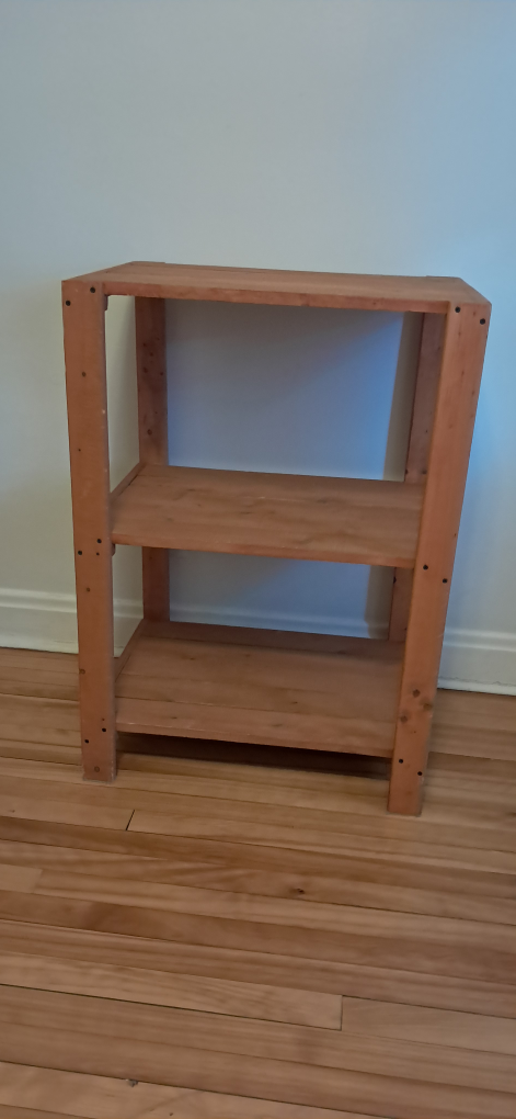 Wooden 3-Tier Shelf