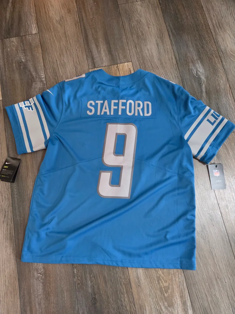 Nike Stafford #9 Detroit Lions Jersey thumbnail