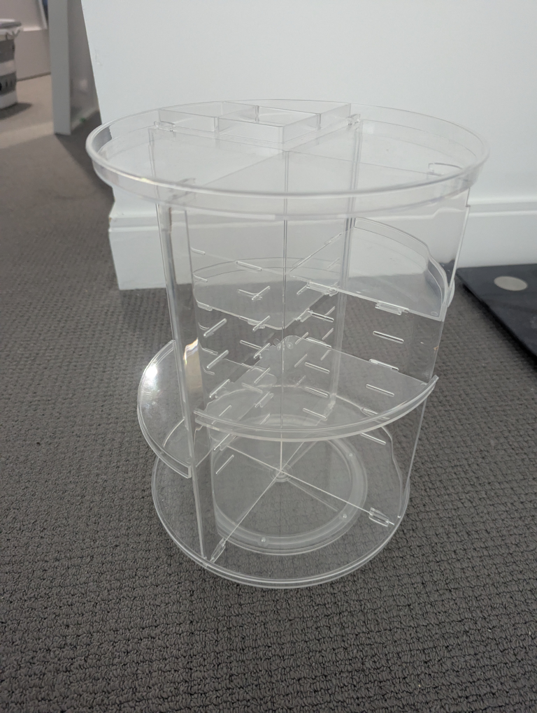 Rotating Makeup Organizer