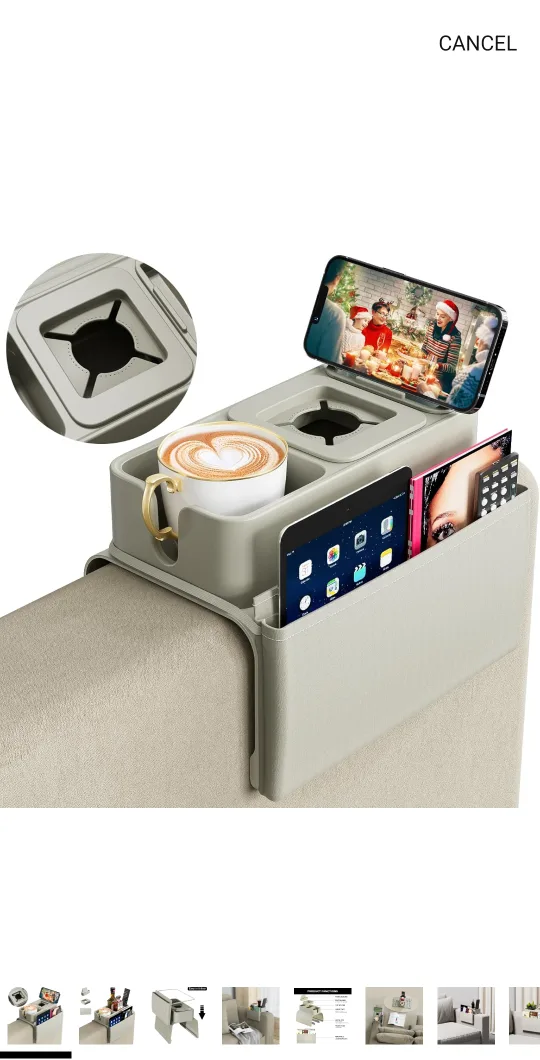 Sofa Armrest Organizer thumbnail