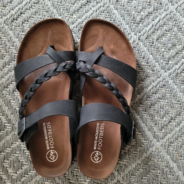 Leather Sandals - Size 10 thumbnail