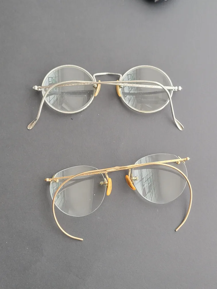 antique Gold Spectacles. antique Silver Spectacles image indicator(2)
