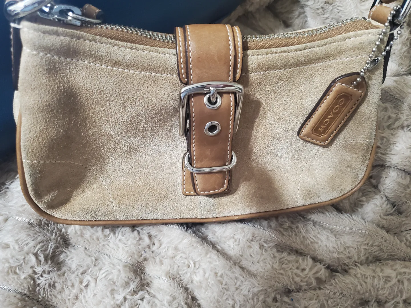 Coach Suede Handbag image indicator(2)
