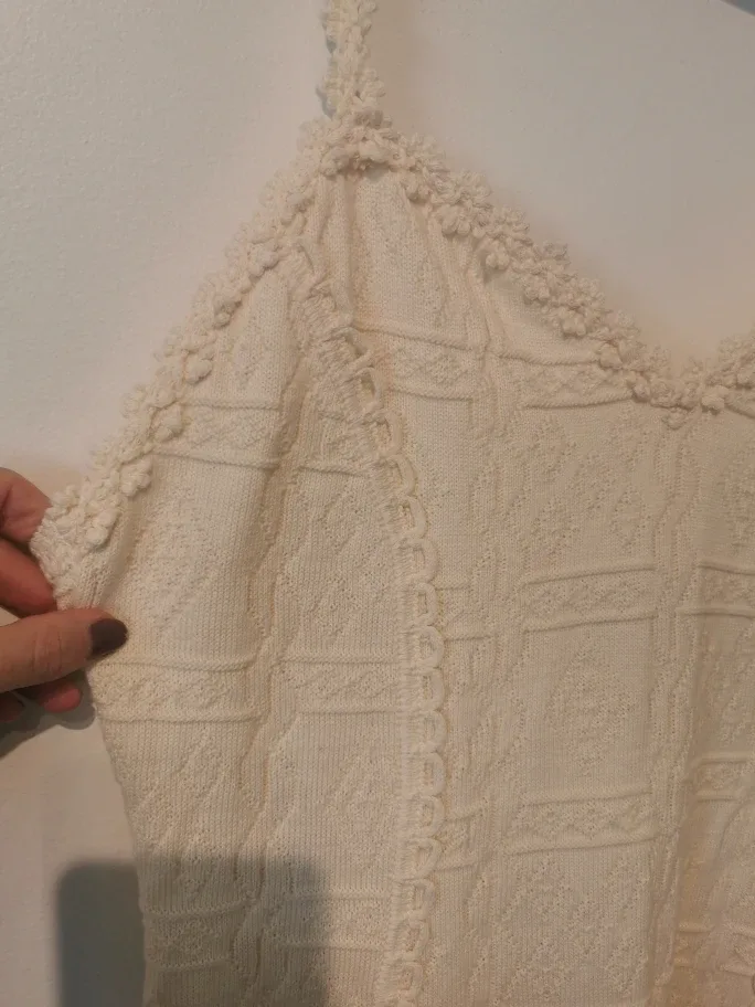 sunflower valley large cotton cream maxi dress image indicator(3)