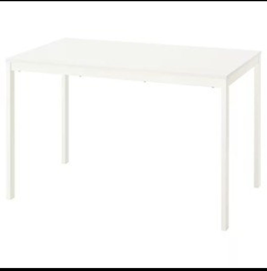 IKEA Extendable Dining Table - White - photo 2