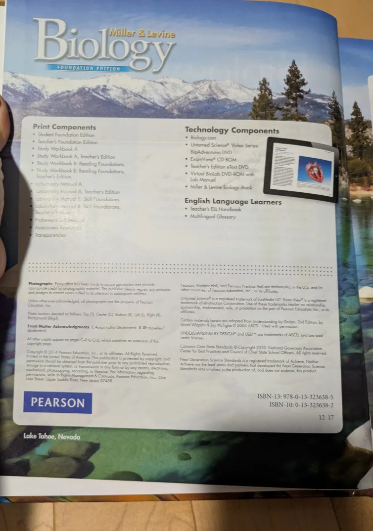 Like New - Miller & Levine Biology Foundation Edition image indicator(4)