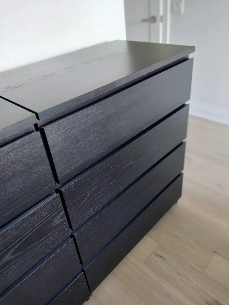 Black Wood Dresser image indicator(2)