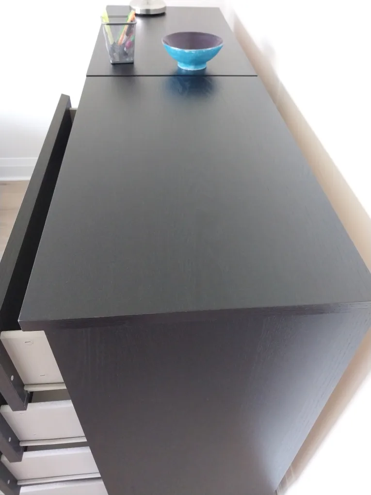 Black Wood Dresser image indicator(4)