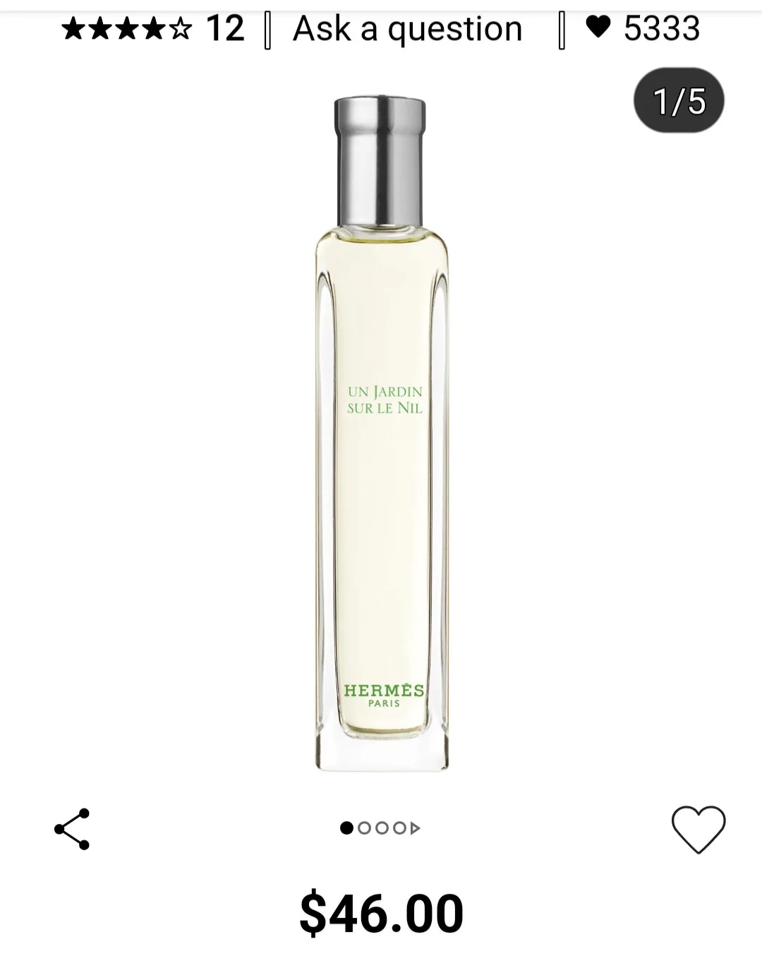 Hermès Un Jardin Sur Le Nil Perfume image indicator(2)