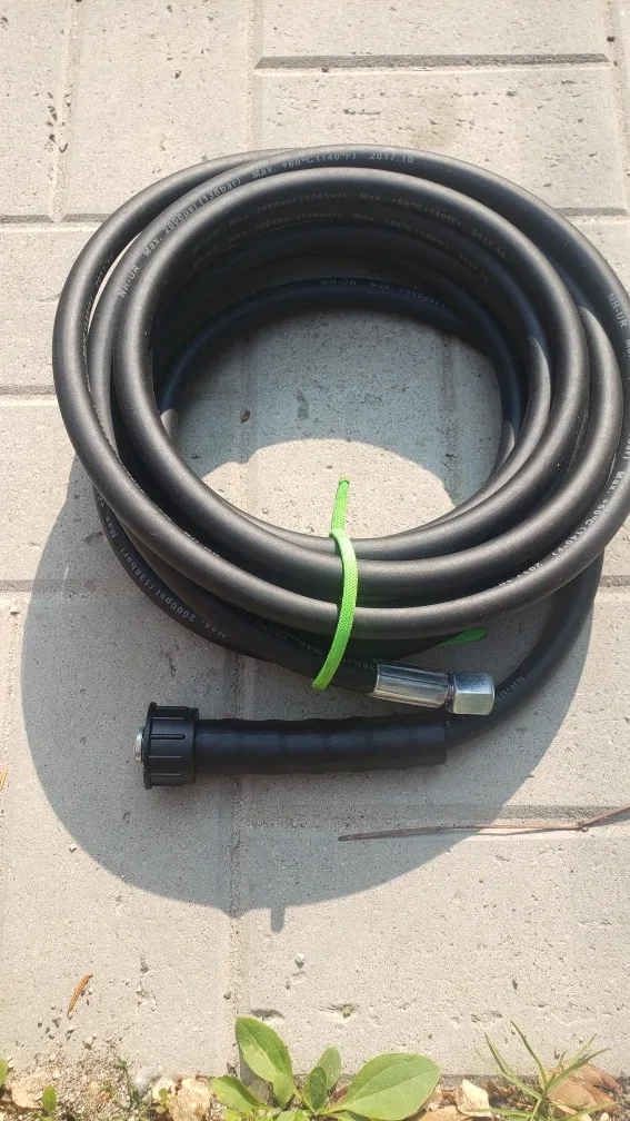 Rubber Pressure Washer Hose 24ft., 2000psi / M22 15mm thumbnail