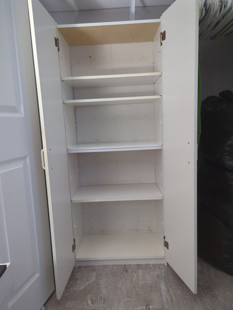 White Storage Cabinet