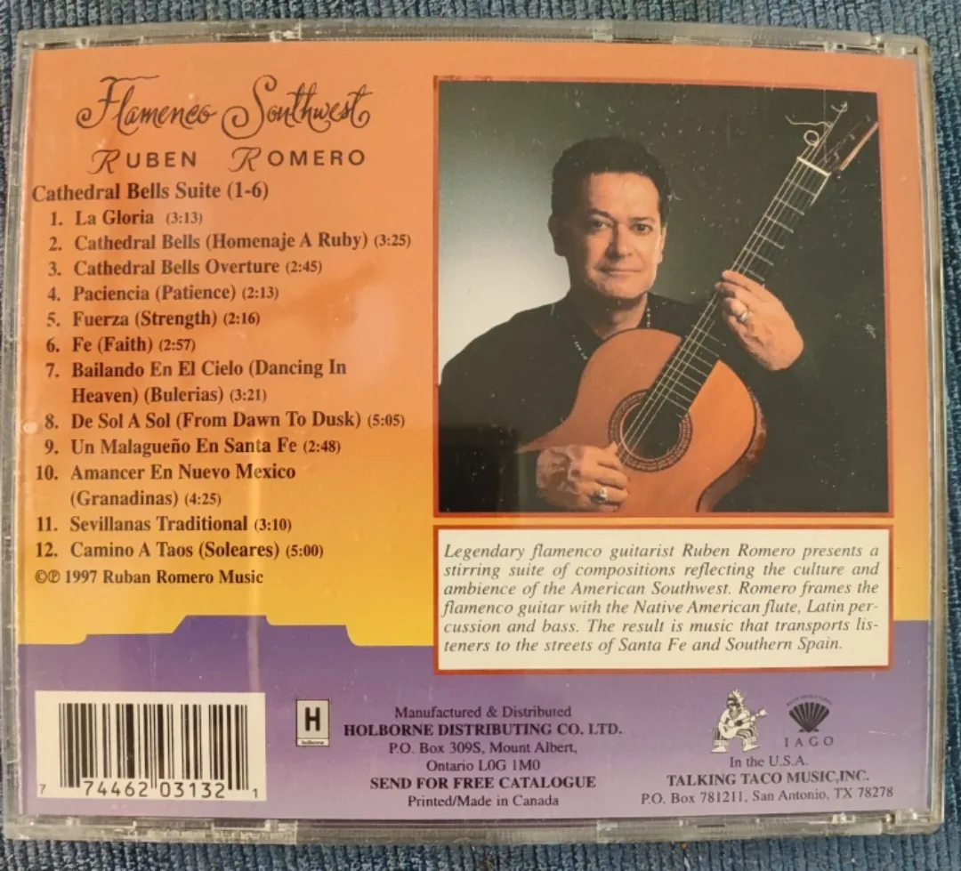 Ruben Romero - Flamenco Southwest CD image indicator(2)