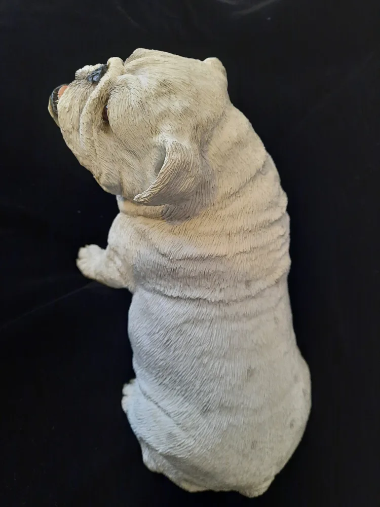 Bulldog Figurine - Rosebud image indicator(3)