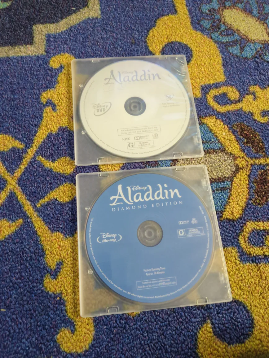 Disney Aladdin DVD & Blu-Ray (Diamond Edition) thumbnail