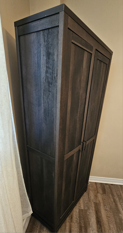 Dark Wood Armoire