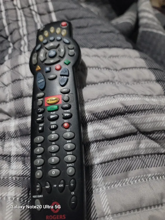 Rogers Remote Control - Model 1056B01 thumbnail