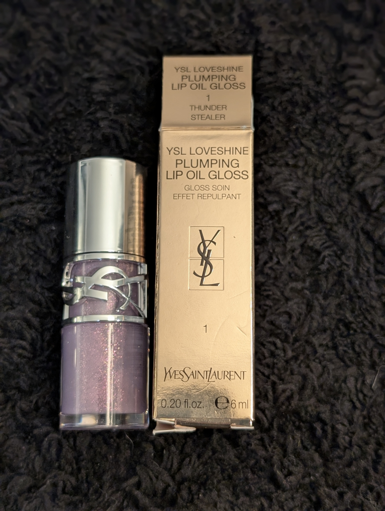 YSL Loveshine Plumping Lip Oil Gloss - Thunder Stealer