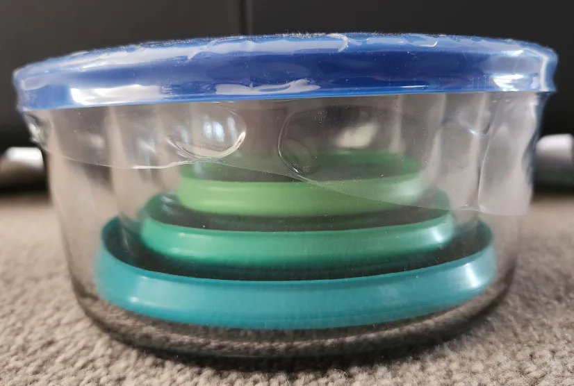 New Anchor Hocking 8-Piece Glass Storage Set image indicator(2)