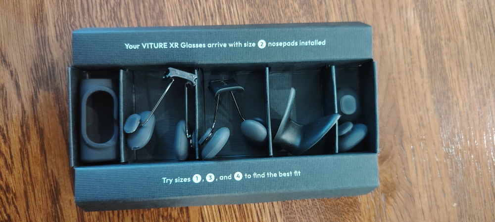 Viture XR Glasses with Case & Accessories - photo 4