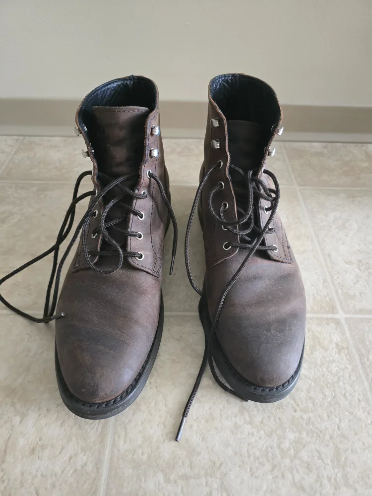 Thursday Boot Co. Brown Leather Boots thumbnail