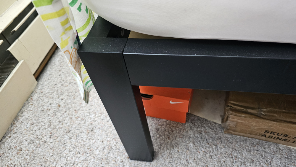 Queen Size Bed Frame and Mattress - photo 2