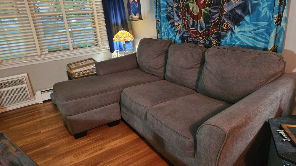 Gray Sectional Couch - photo 3