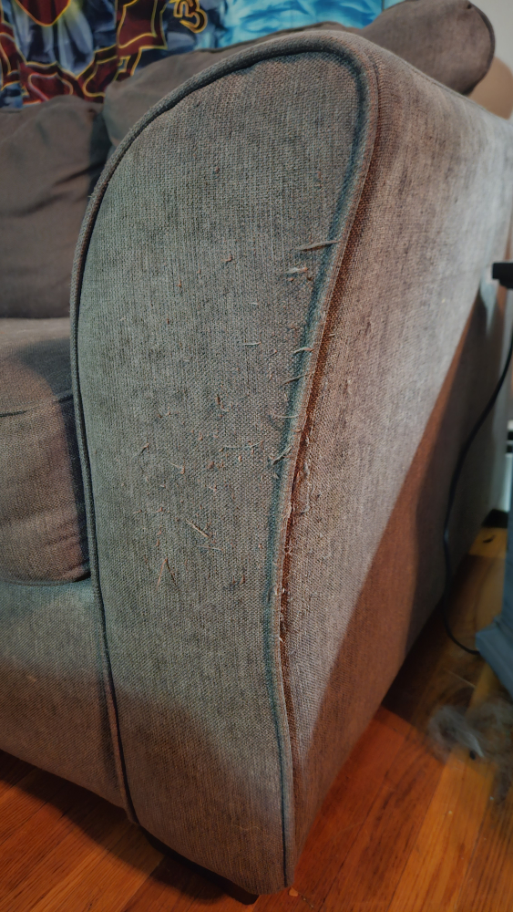 Gray Sectional Couch - photo 4
